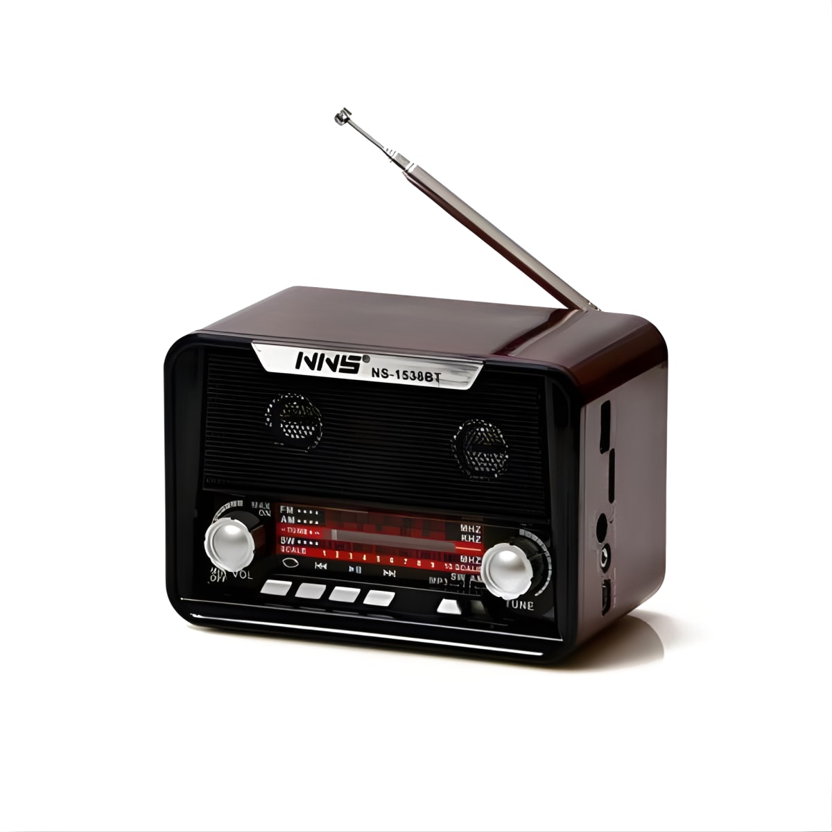 רדיו רטרו עם חיבור בלוטוס ו-USB