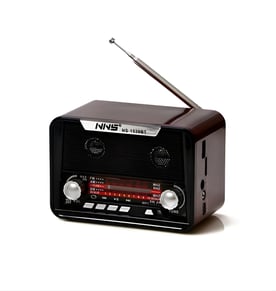 רדיו רטרו עם חיבור בלוטוס ו-USB