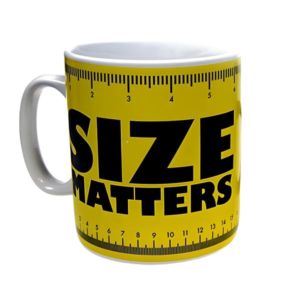 900ml Giant Mug – Size Matters XXL Cup