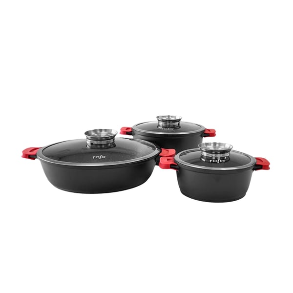 6-Piece CAPSTONE Set by Rosoling - Durable Kitchen Innovation