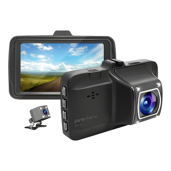 מצלמת רכב מתקדמת עם מסך ''3 ומצלמה אחורית