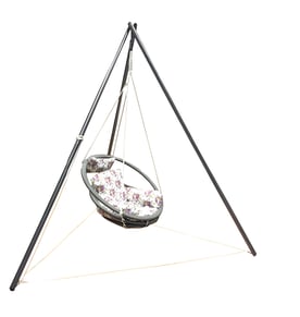 סט ערסל מתקפל עם מתקן מתכת טיפי של CAMPTOWN