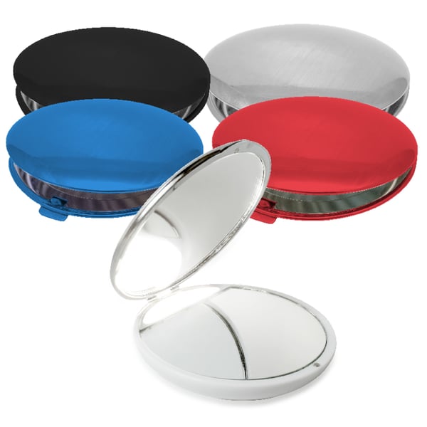 Compact Pocket Mirror with 3x Magnification