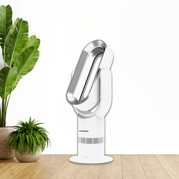 Blaupunkt Blade-Free Cooling & Heating Fan for Kids' Rooms
