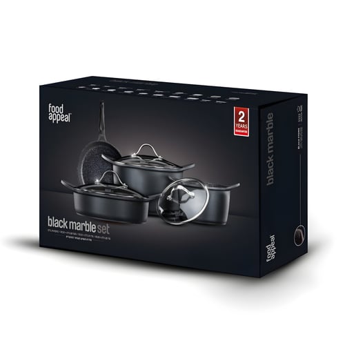 Luxury 7-Piece Cookware Set by FOOD APPEAL