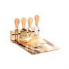 Modern Cheese Knives Set with Serving Board