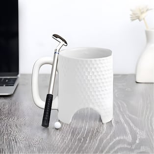 ספל גולף בעיצוב ייחודי עם משחק מיני גולף