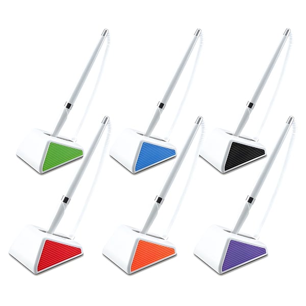 Desktop Pen with Triangular Base and Adhesive