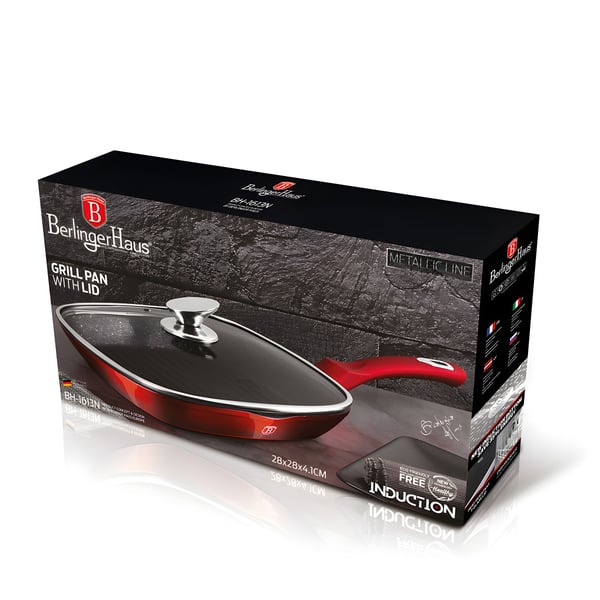 Premium Durable Metallic Frying Pan