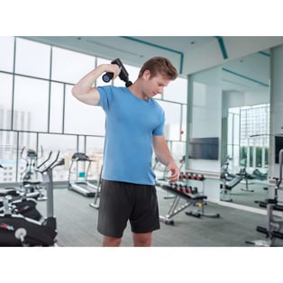 Professional Cordless Massage Gun with Pressure Sensor Technology