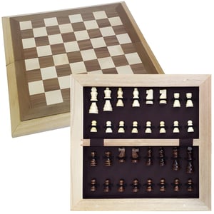 Elegant Wooden Chess Set