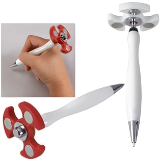 עט פלסטיק ספינר ראש כדורי לשחרור מתחים