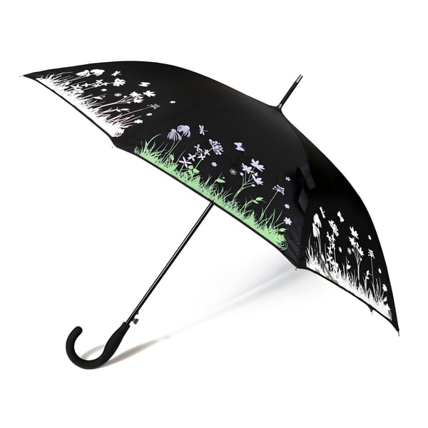 23-Inch Color-Changing Umbrella with Classic Handle