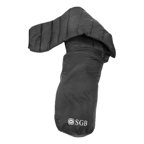 מעיל פוך שחור מחמם במיוחד לגברים