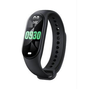 M8 Smart Sports Watch with Black Silicone Band