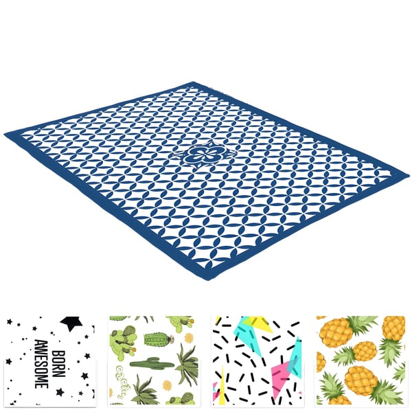 מחצלת פיקניק משודרגת מבד אינטרלוק - 150x200 ס"מ