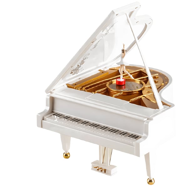 Exquisite Ballerina Piano Jewelry Set