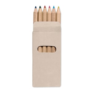 Eco-Friendly Colored Pencils Set - Pack of 6