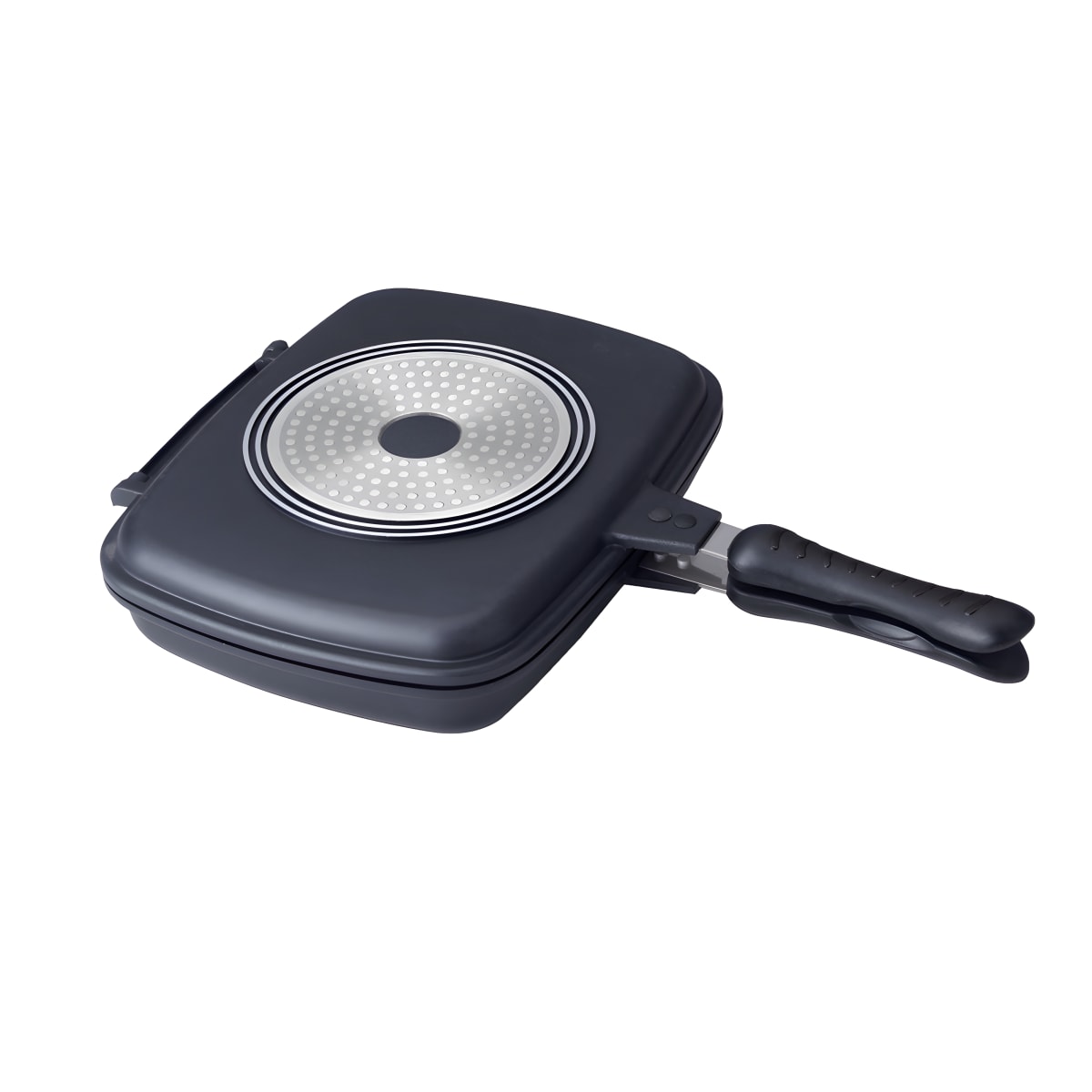 מחבת גריל דו צדדי עם ציפוי שיש - סו-שף