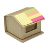House-Shaped Recycled Cardboard Memo Dispenser