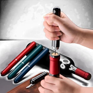 פותחן יין אוויר מתקדם – דגם שיראז