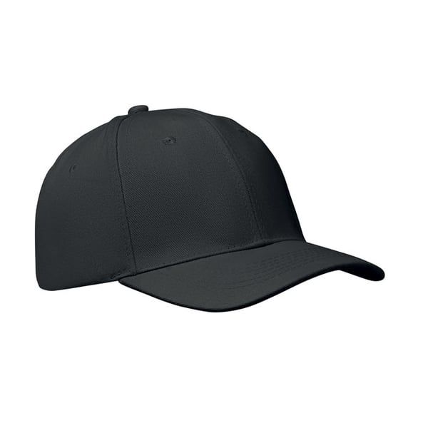 Luxury Baseball Cap with Stainless Steel Rim