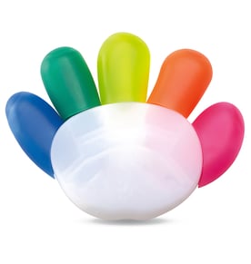 מרקר ידני עם 5 צבעים