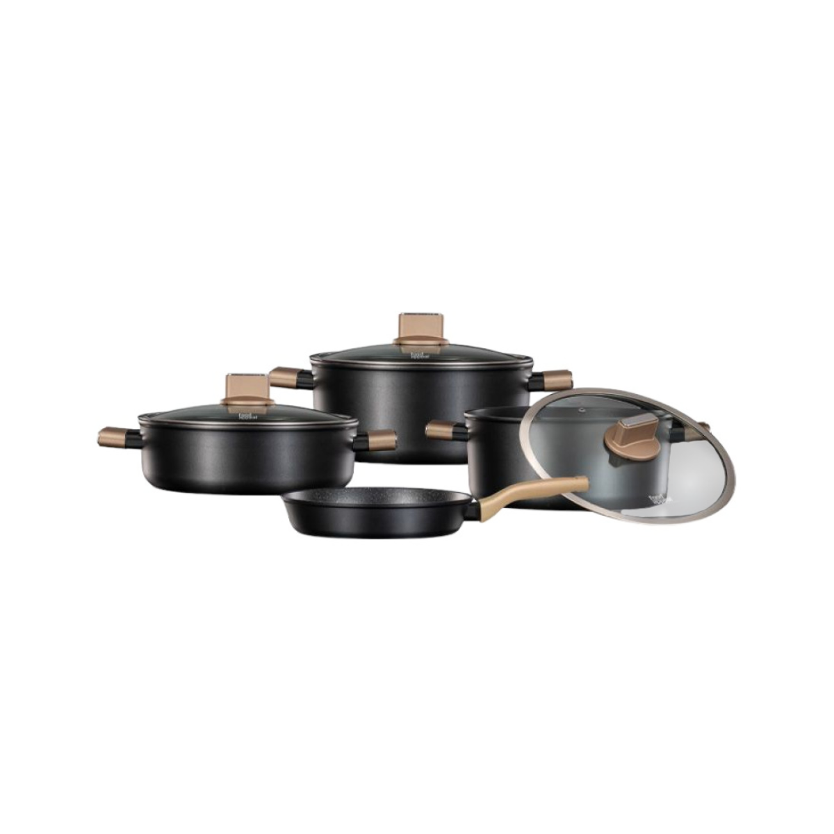 סט בישול IMPERIAL - 7 חלקים: סירים, סוטאז' ומחבת איכותיים מבית FOOD APPEAL