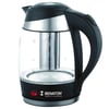 Premium Glass Tea Infuser Kettle with Heat Retention