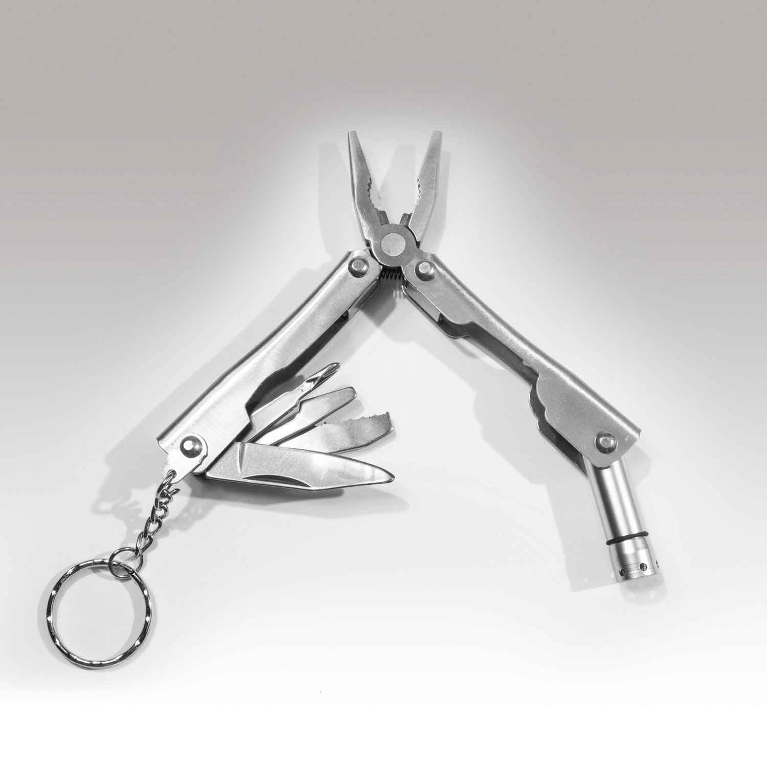 מחזיק מפתחות עם אולר מתכתי - מתנה שימושית לכל יום