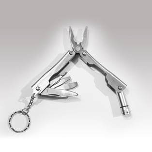 מחזיק מפתחות עם אולר מתכתי - מתנה שימושית לכל יום