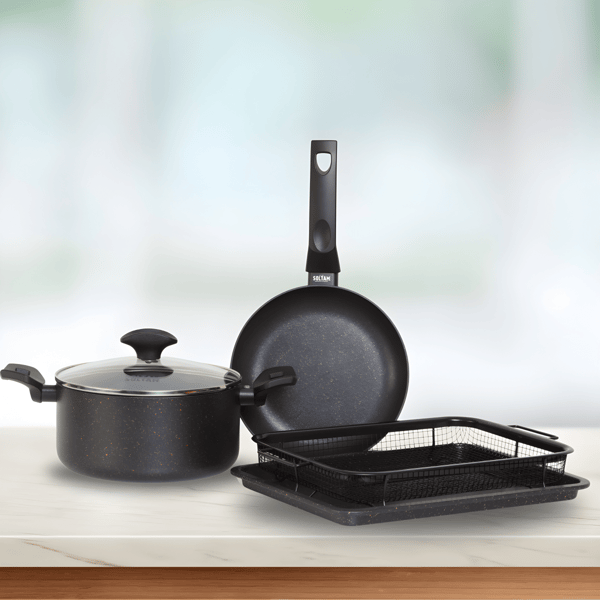 Premium 5-Piece Cooking Set from OPTIMA Series by SOLTAM