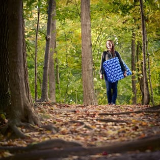 מזרן קמפינג מתנפח בעצמו עם כרית מבית Discovery