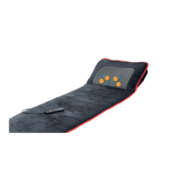 Multi-Functional Massage Mattress with 10 Motors & Shiatsu Pillow