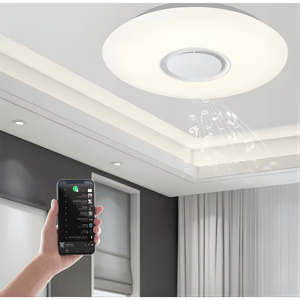 מנורת LED חכמה עם רמקול בלוטוס בעיצוב יוקרתי SIRIUS LIVING