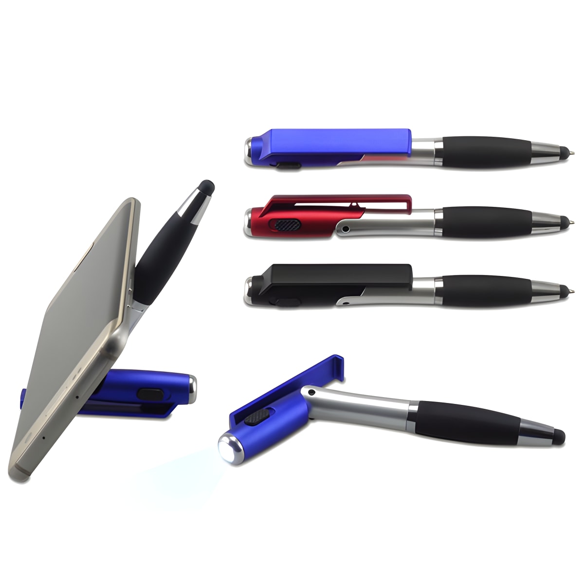 "פנטזי" עט פנס מעמד לטלפון - מתנה עסקית ייחודית