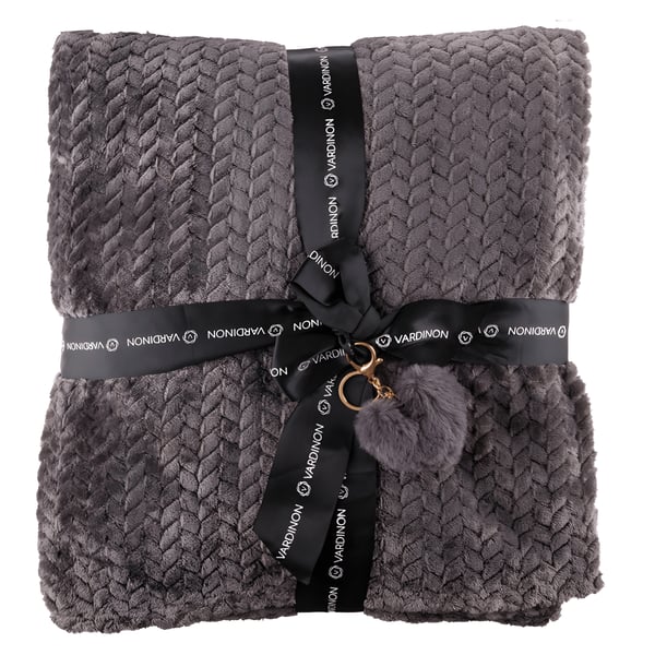 שמיכת חורף יחיד מיקרופייבר שרלין 150x200 ס"מ - ורדינון