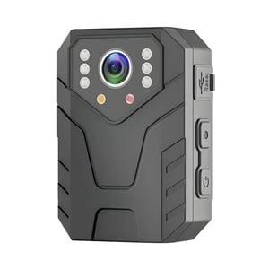 מצלמת גוף HD 1080P עם מסך 2.0", כרטיס זיכרון 32GB ותאורת לילה