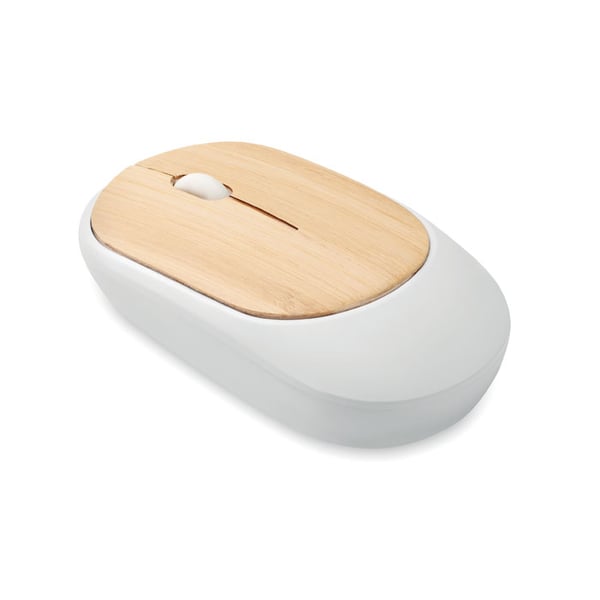 Eco-Friendly Wireless Bamboo Optical Mouse