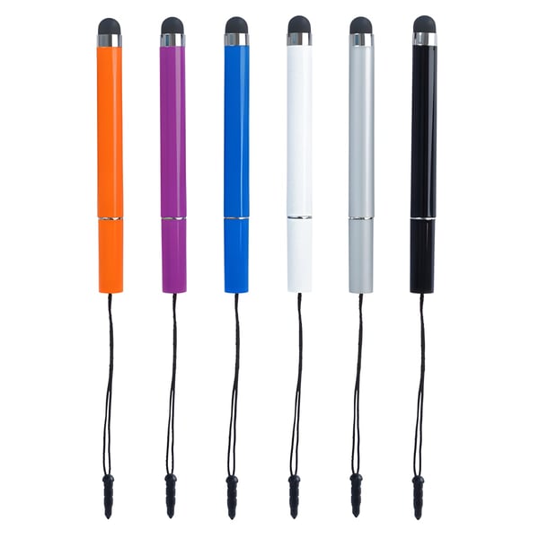 עט מגע עם חיבור לטלפון נייד וכרית עדינה