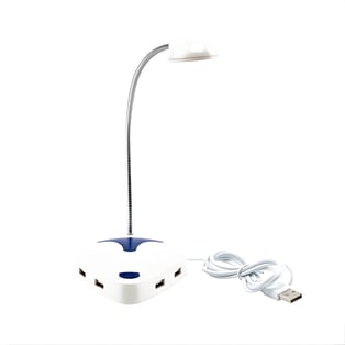 מנורת שולחן עם מפצל USB - תאורה ושימושיות ברמה גבוהה