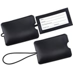 תג מזוודה פרימיום נשלף דמוי עור