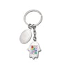 Hamsa Keychain with Stones - Premium Corporate Gift
