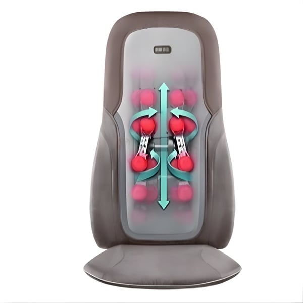 Quad Shiatsu Massage Seat with Heat - Ultimate Relaxation Experience