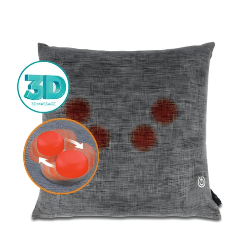 כרית עיסוי שיאצו נטענת מתקדם של מדיקס-קייר