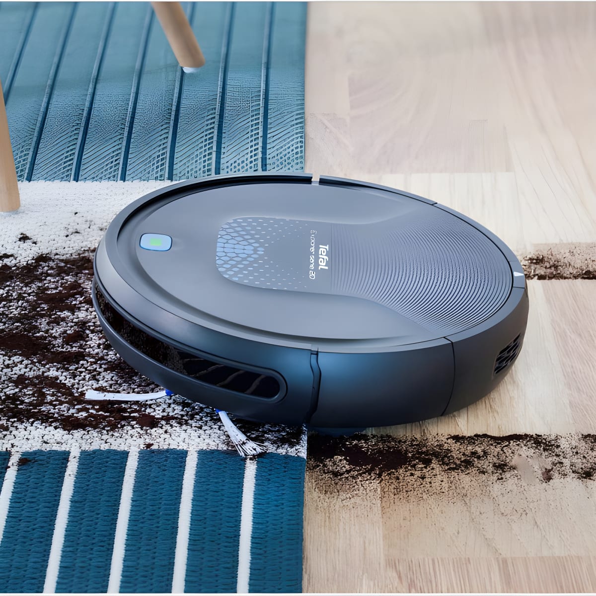 שואב אבק רובוטי TEFAL עם פונקציית שטיפה