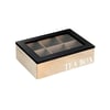 Handcrafted Wooden Tea Box