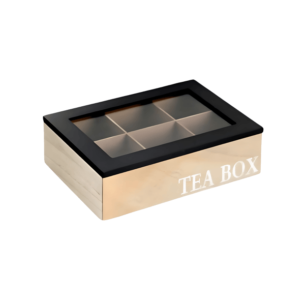 Handcrafted Wooden Tea Box