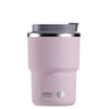 Coffee Express ספל תרמי נירוסטה ציפוי קרמי פנימי PURAMIC מכסה Anti Spill למניעת נזילה 360 מ"ל מבית ASOBU - ורוד