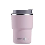 ספל תרמי מנירוסטה עם ציפוי קרמי פנימי ומכסה Anti Spill - 360 מ"ל ASOBU